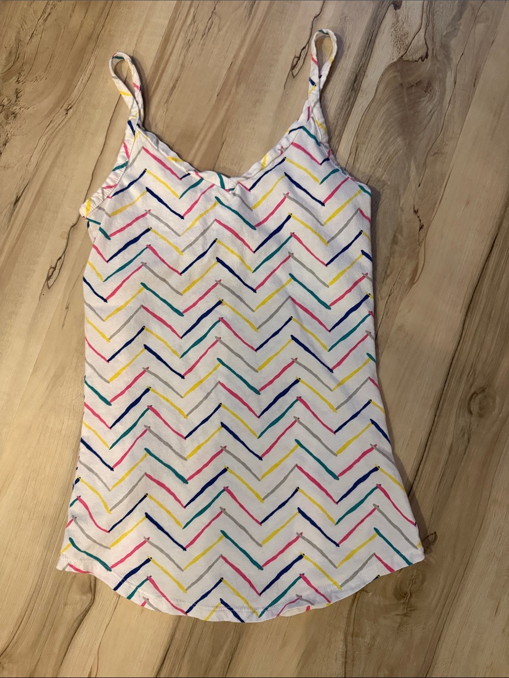 OP Multicolor Chevron organic cotton Tank Top